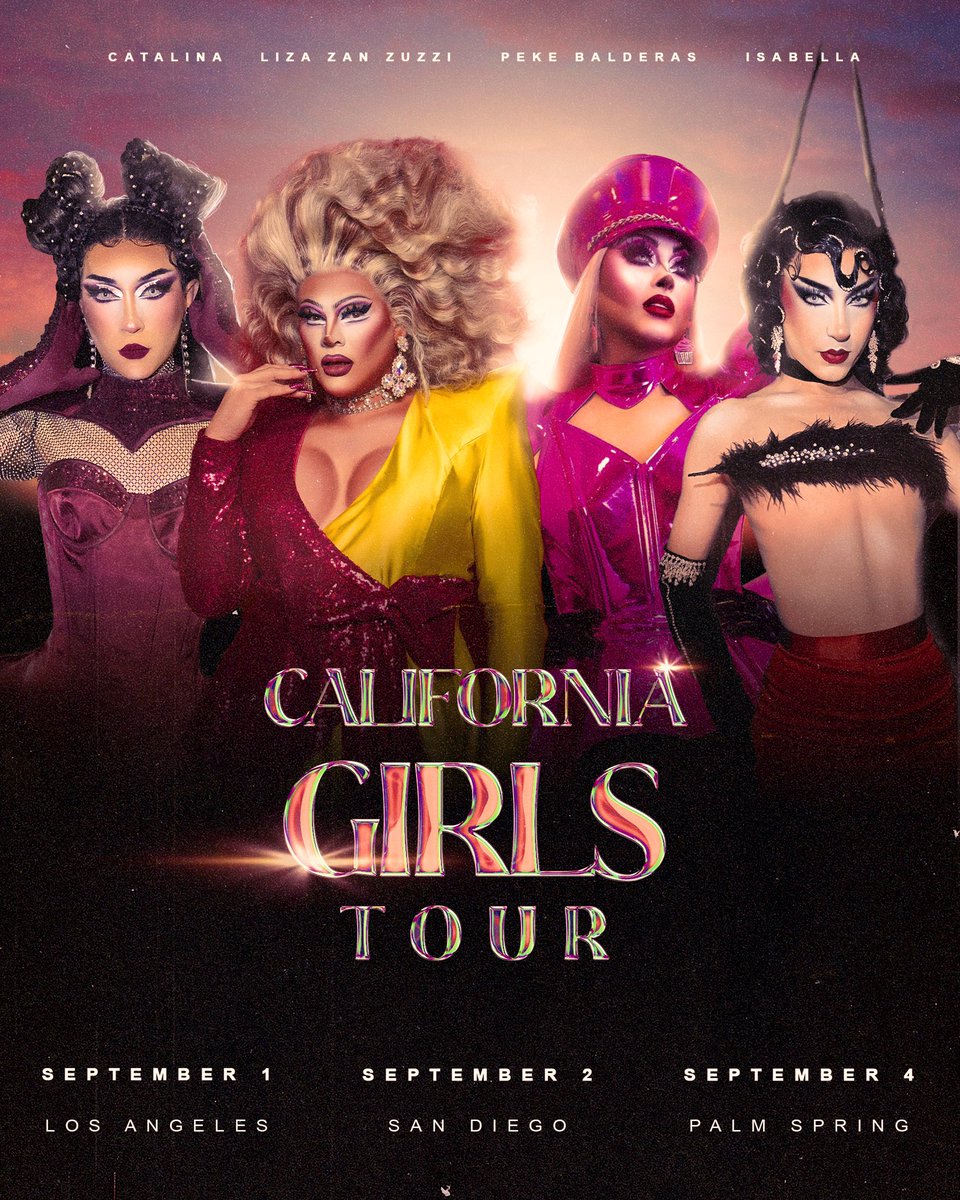 Welcome to the California Girls Tour✨ <a href="/liza_zanzuzzi/">Liza Zan Zuzzi</a> <a href="/PekeBalderas/">Peke Balderas hea hea!!!!</a> <a href="/TWINCATALINA/">🤍 CATALINA 🤍</a>
