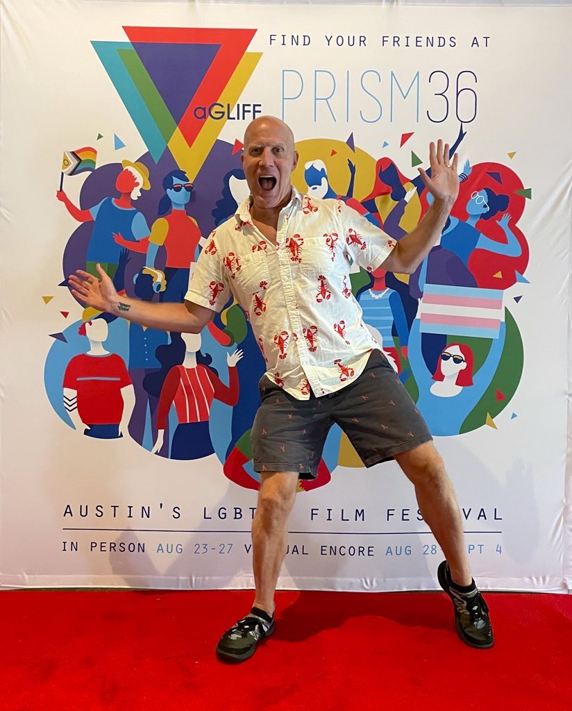toddverow's tweet photo. Hey Austin friends I'm here!
Come see my movie @youcantstayherefilm
starring @guillermodiazyo Saturday night at 6:45pm. I'll be there with @jameskleinmann doing a Q&A. @agliffest’s #PRISM36 at Galaxy Theatre, 6700 Middle Fiskville, Austin #agliff https://t.co/rqLp4HdJyY