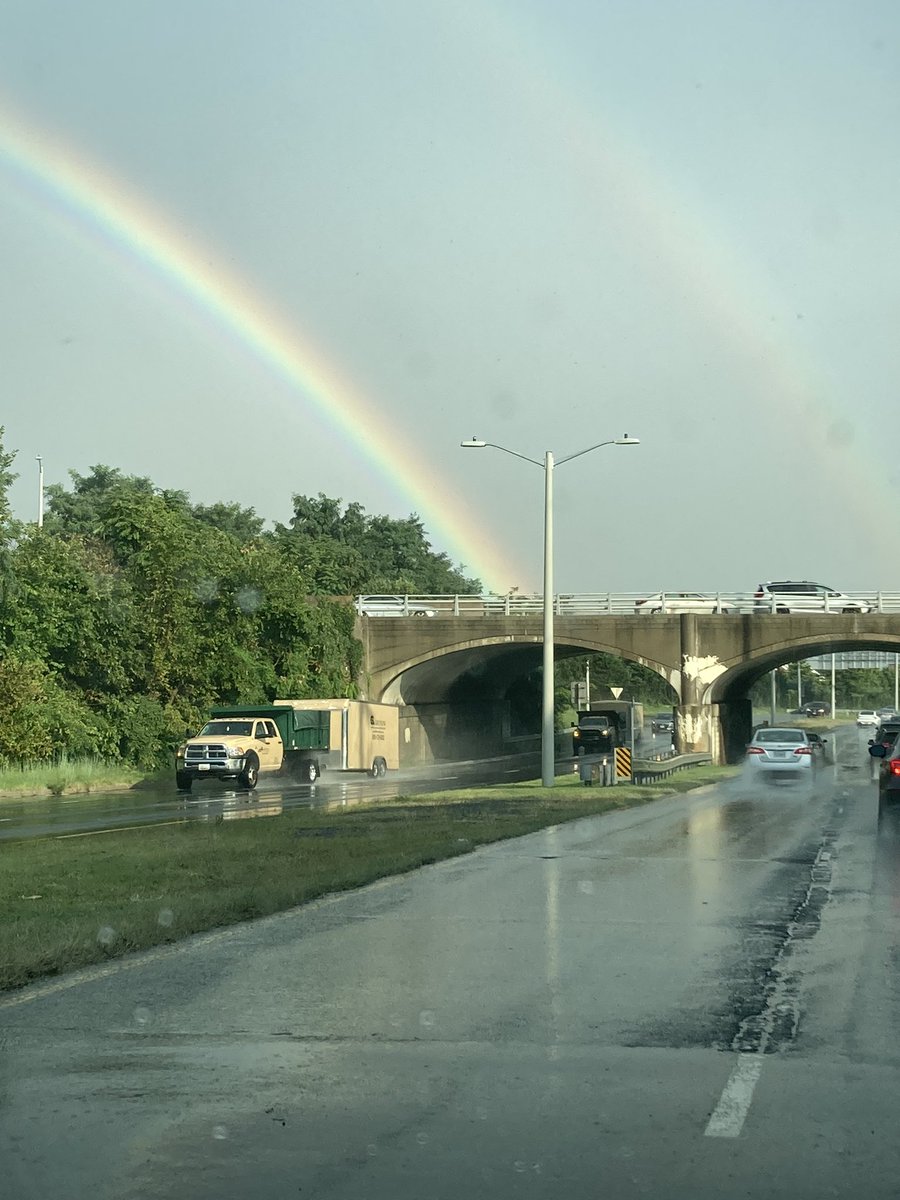 The_Planeys's tweet photo. @capitalweather Great double-rainbow over the Pentagon and JB Myer-Henderson Hall https://t.co/yFVqb28XYn