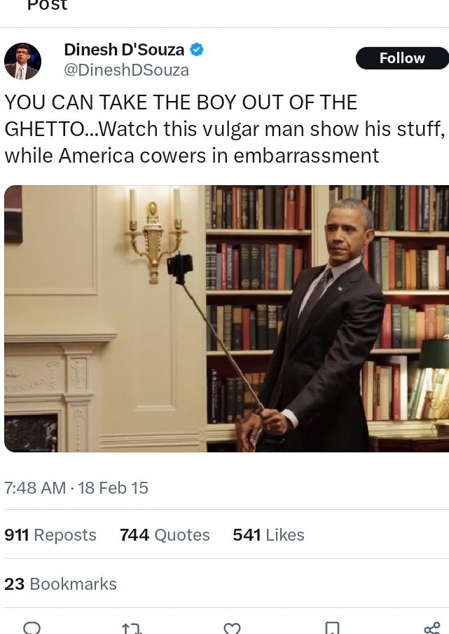 w1_aaron's tweet image. A subject Dinesh is very familiar with lol #DineshDSouza #DonaldTrump #donaldtrumpmugshot