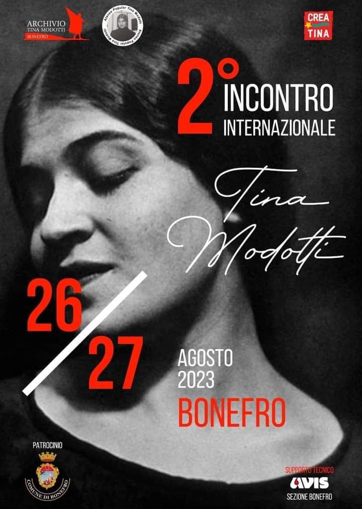JoseCarlosRguez's tweet photo. Tina, la llama que no se extingue
2do. Encuentro Internacional s/ la vida y obra de #TinaModotti, 26 y #27agosto 2023, en #Bonefro, región #Molise #Italia.
De su relación con Julio Antonio #Mella también ha de hablarse.
Ver más aquí 👇
https://t.co/3MCk5yiyH3 https://t.co/bz0fIjxgsh