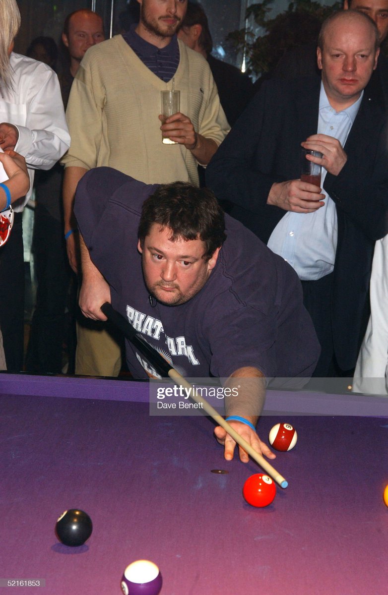 shitbritishpics's tweet photo. Comedian Johnny Vegas attends the "Official Pre-Brit Awards Pool Tournament" at The Sanderson Hotel in London, England (2005) https://t.co/iRvpDiKr63