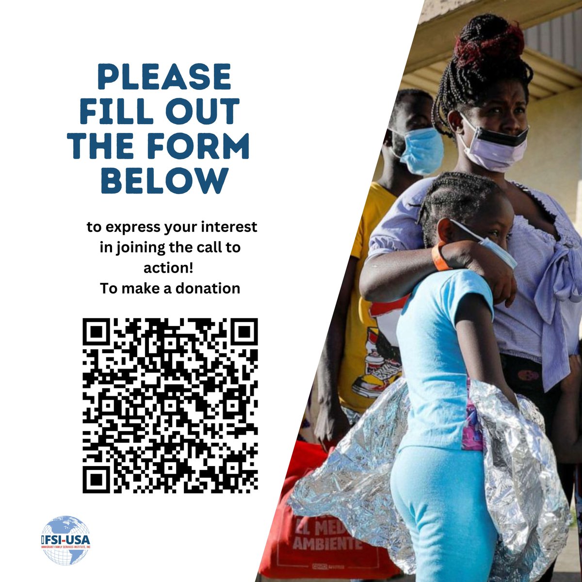 Everyone can help make a difference in the lives of these immigrants in crisis. Please fill out the form below to express your interest in joining the call to action! forms.gle/KEBnTRm2KvBGkp…