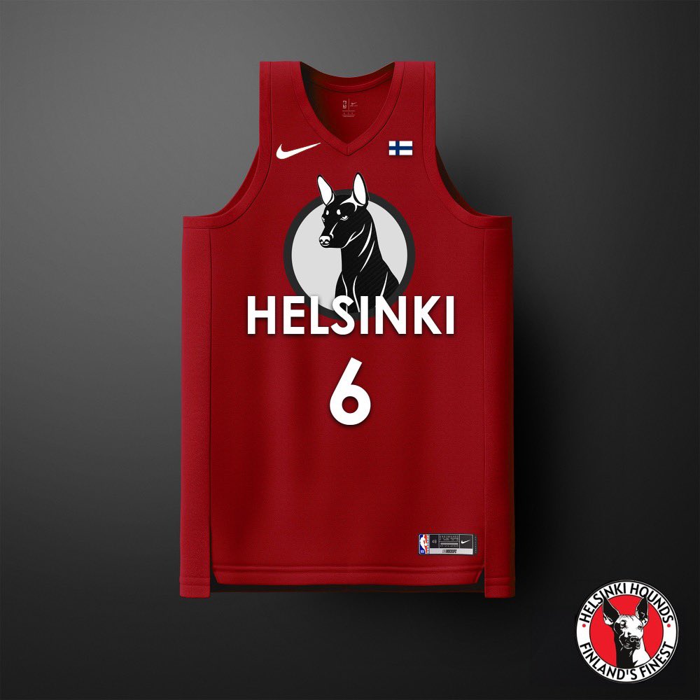 HelsinkiHounds's tweet photo. Ears up Hounds fans! We are excited to announce our entrance into the A.S.S. League. Looking to make serious waves as we venture across the pond for our first season to represent Finland’s Finest Basketball Club. Head to the Team store to pick up your new threads. #RunTogether https://t.co/BSNz9cPCVL