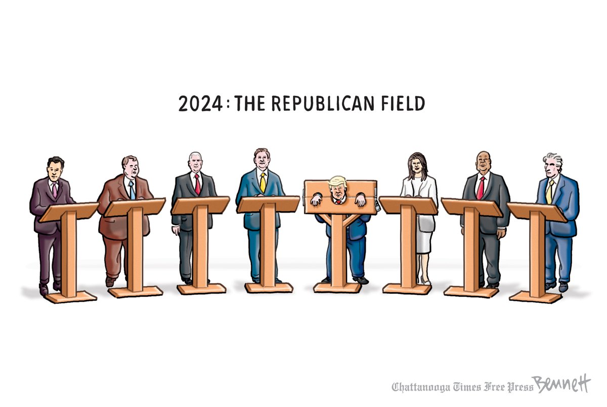 8/26/2023- The 2024 Republican Field #2024Election #GOPDebate #PresidentialDebate #Republicans #GOPprimaries tinyurl.com/5bfa4y3f