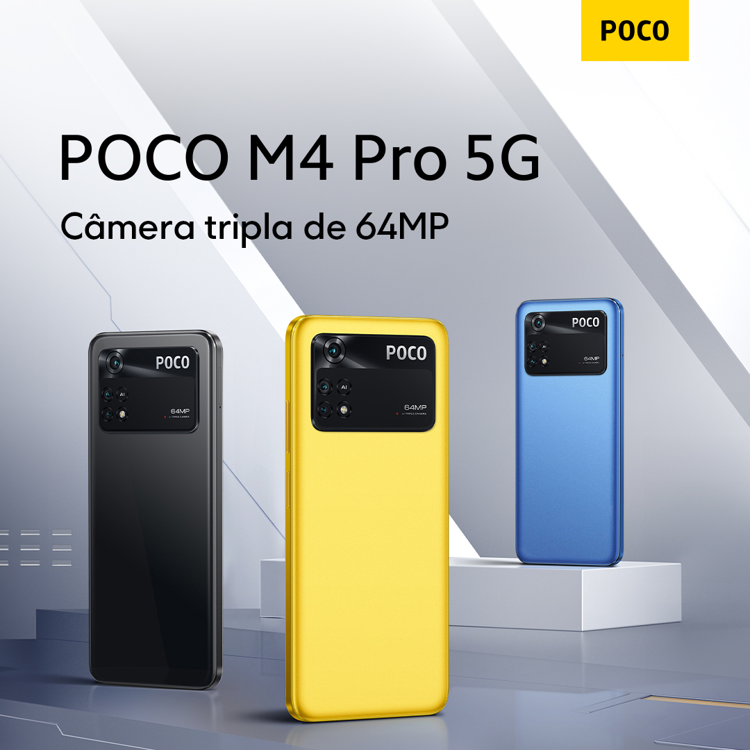 POCOBrasil's tweet photo. Dê mais poder à sua criatividade com a câmera principal de alta resolução do seu #POCOM4Pro. #AumenteSuaDiversão https://t.co/he57aMbRQS