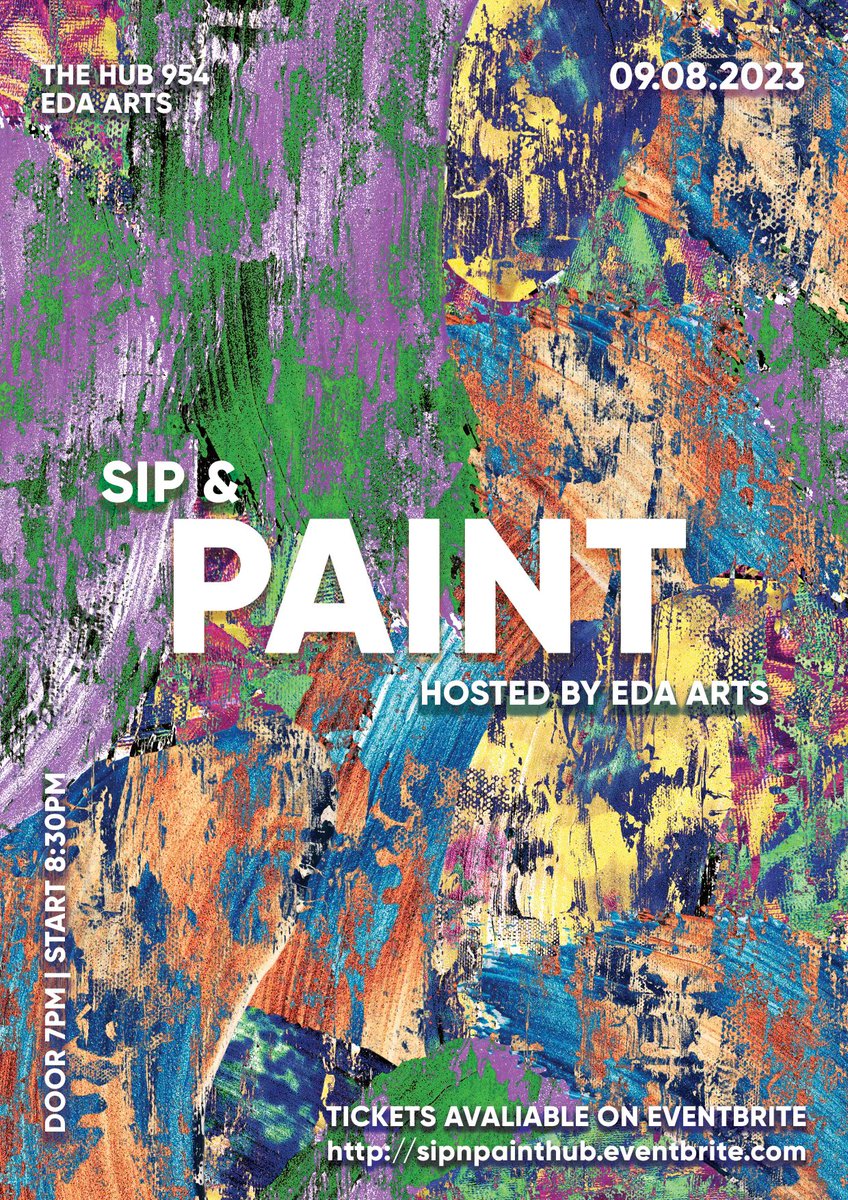 Dory_dor5's tweet photo. Sip and paint 
📌 @thehub954 on IG 
$25 entry 
Bday free entry 
All supplies included ! https://t.co/3O1VBsGi3g