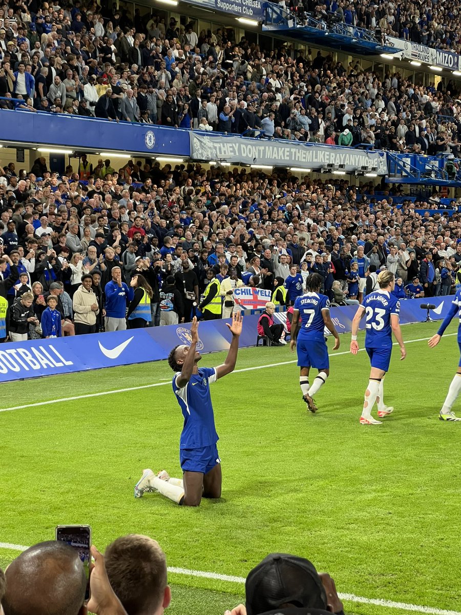 Lucybli's tweet photo. And he’s off  #CFC https://t.co/zoypXoc0nl