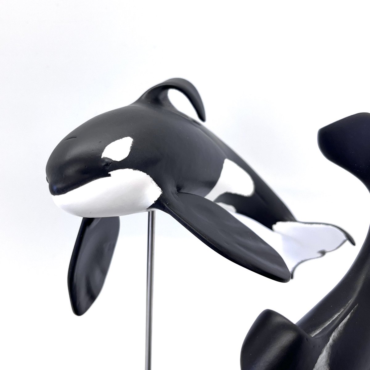 ID-CREW製 シャチ/orcaの陶器製オブジェ ID-CREW製 シャチ/orcaの陶器製オブジェ ID-CREW製 シャチ/orcaの陶器