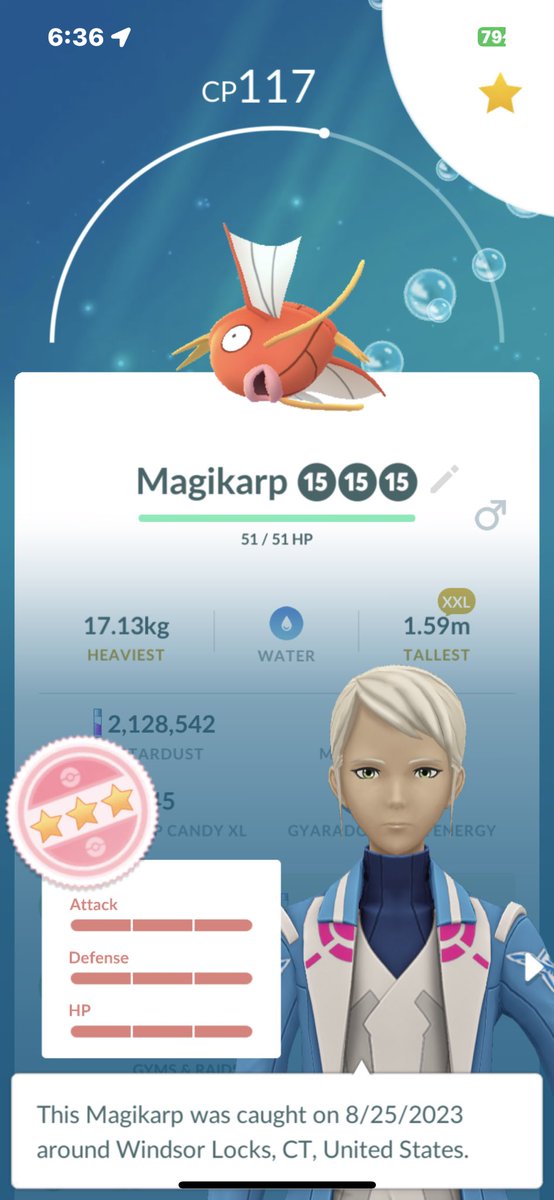 amadz00's tweet photo. Hundo magikarp! now i have the hundo fam😊 https://t.co/HlbGuEKsuU