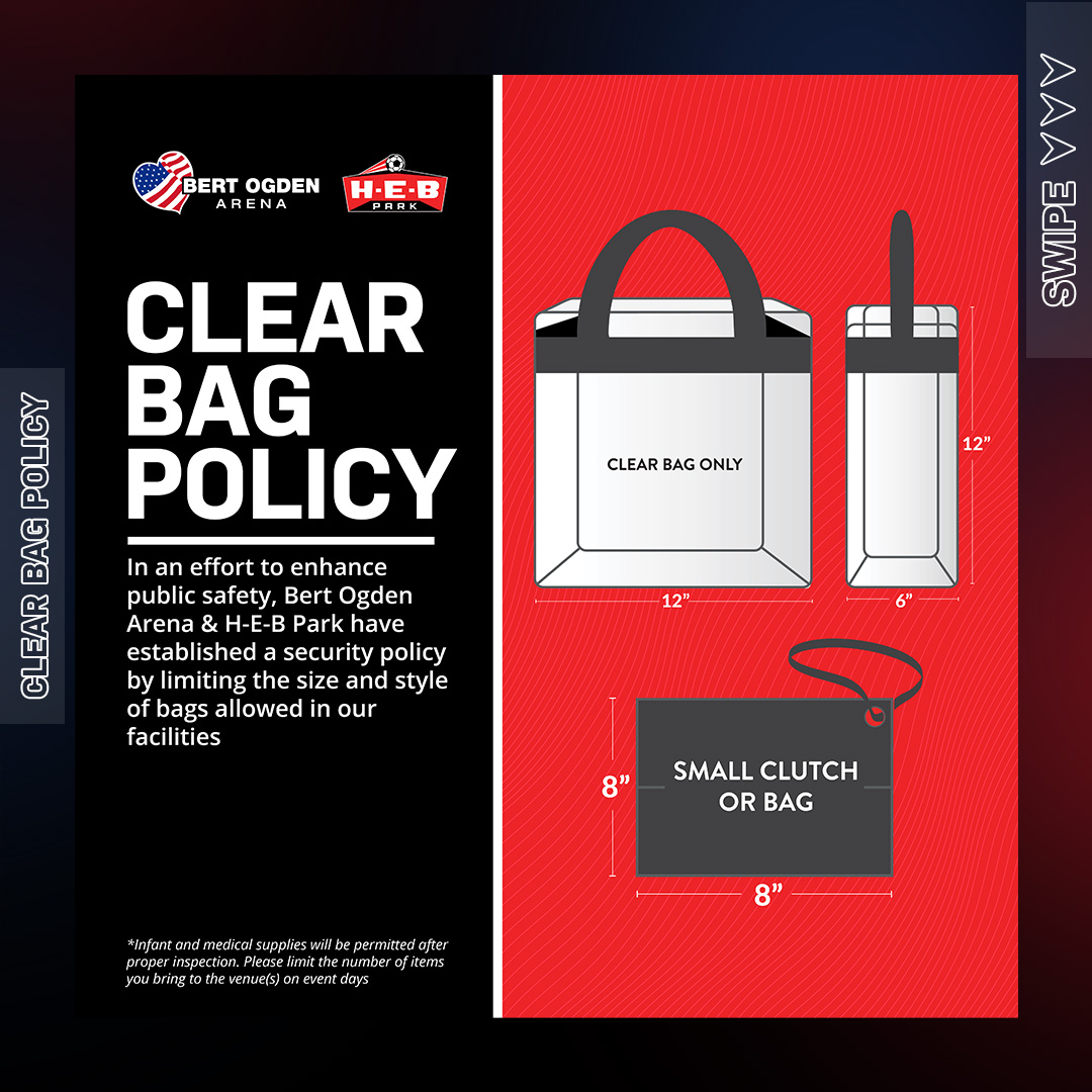 BertOgdenArena_'s tweet image. Know Before You Go: Vargas Dynasty-Premiere Boxing‼

🚨Expect traffic delays: Make sure to arrive early, or carpool, to avoid traffic.

Match tickets are still available!
🎟 Link in Bio
🎟 Box Office: 10am-6pm

🔺Please check out our clear bag policy 🔺
#BertOgdenArena #powerbox