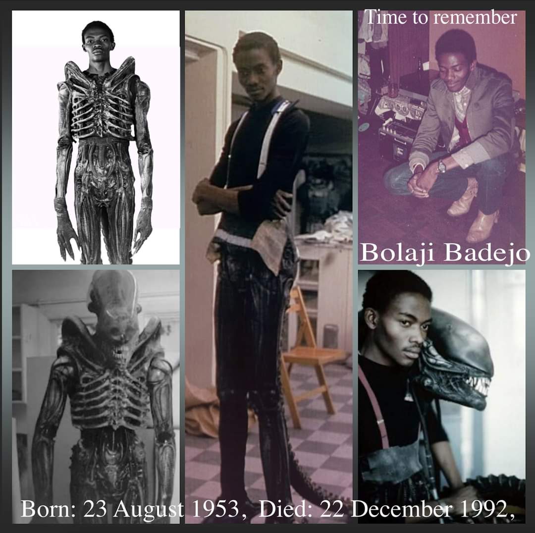 Remembering #BolajiBadejo...
#Alien #Aliens 
#80sSciFi #80sHorror
#IfYouDontKnow #NowYouKnow