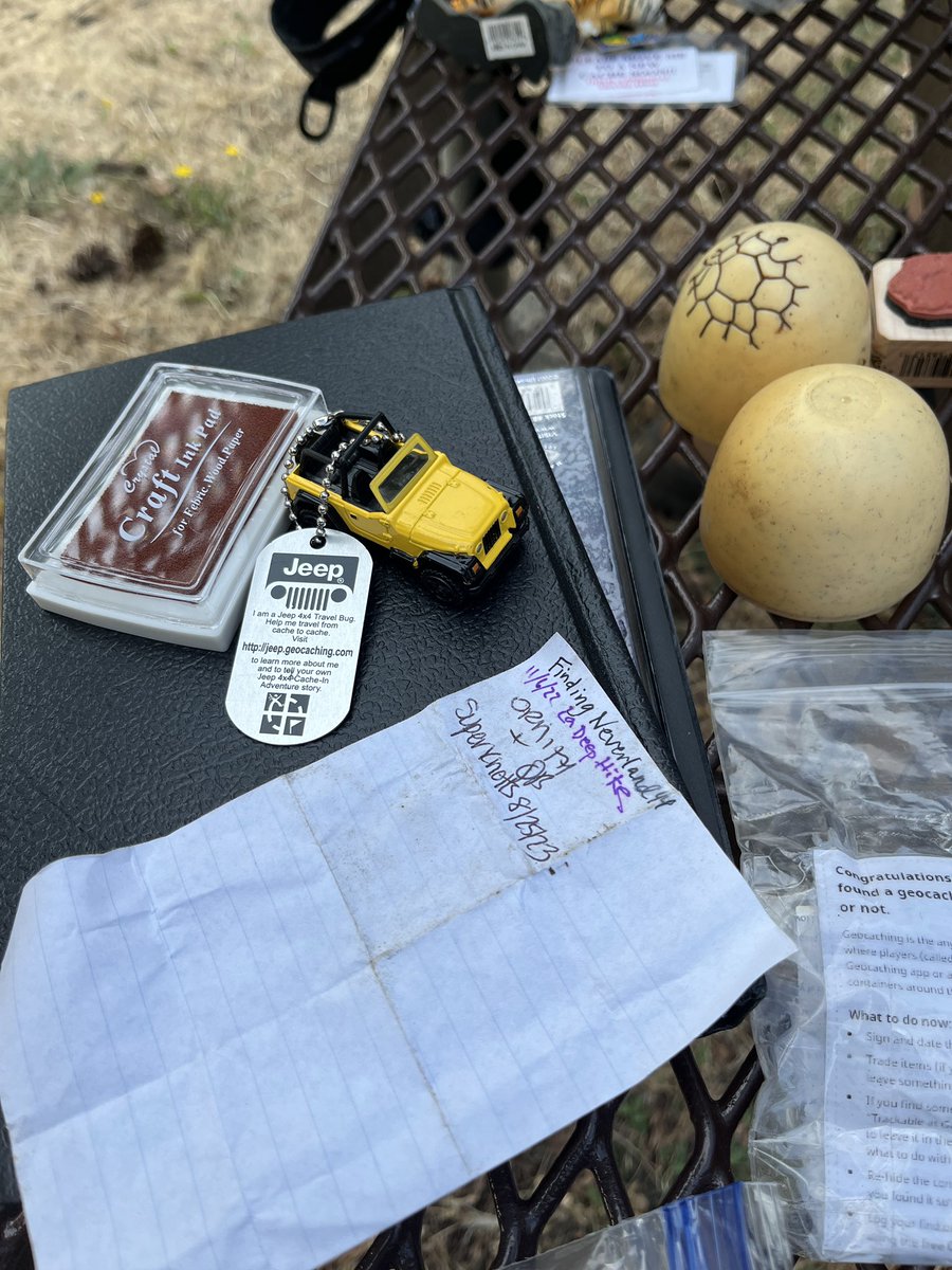 TheSuperknotts's tweet photo. Out getting three more caches towards The Wheel of Challenges. Today we got a letterbox, mystery and virtual. We just need to attend an event now and we get both souvenirs this month.
How are you doing with this months @GoGeocaching challenge?
#wheelofchallenges https://t.co/QDZMpnhMaz
