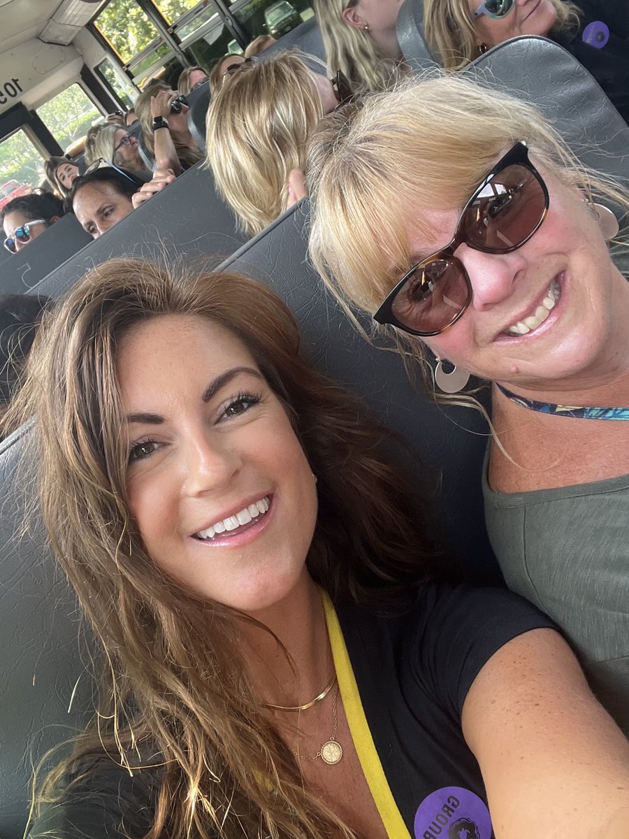 ClarkTESVB's tweet photo. Finishing week one on the bus coming back from a PD at the Virginia Aquarium. Great start to the 23-34 school year! https://t.co/Vr0ifH8IZn