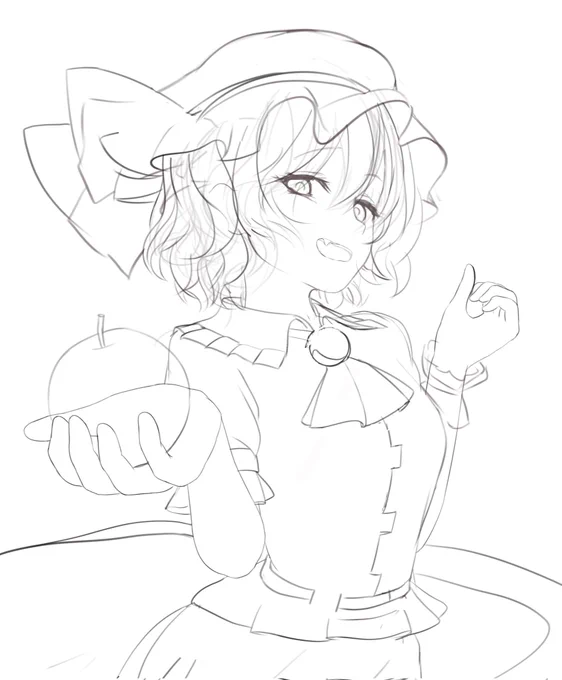 線画
#絵描きさんフォロバ100 