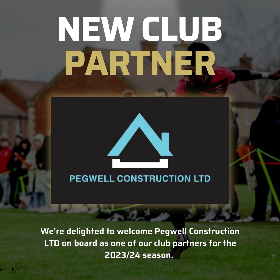 New Club Partner 🚨

We’re delighted to welcome Pegwell Construction on board as a club partner for the 23/24 season.

Pegwell Construction come on board as our football and training equipment partner.

Thank you for your support ❤️
