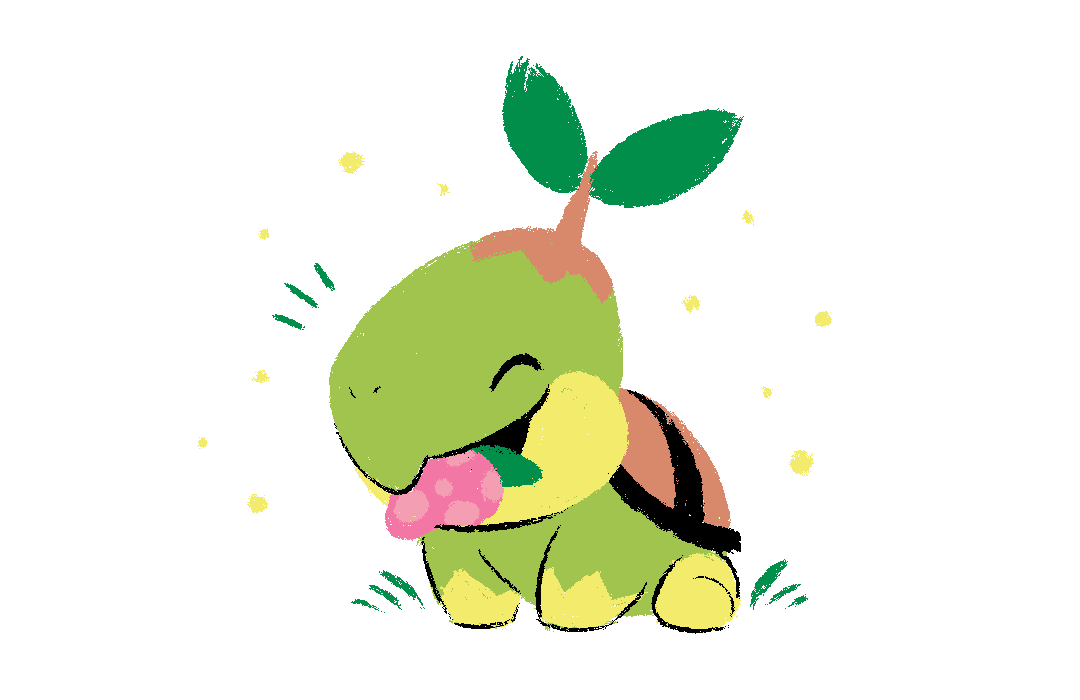 gotchibam's tweet photo. Turtwig ko-fi doodle for Anonius! https://t.co/yjPdqwMRYl