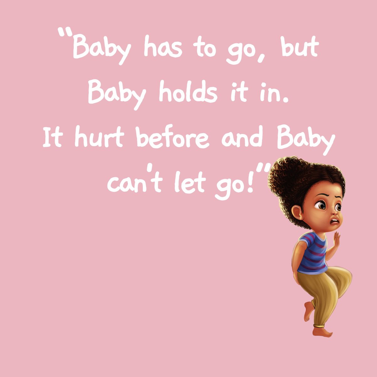 dontholdyoursh_'s tweet photo. "Baby has to go, but Baby holds it in. It hurt before and Baby can't let go." - Don't Hold Your Sh** by @thatguysydney_ . It's a book about letting go of pain and resentment. Get it on @Kickstarter https://t.co/omjDpHvBBV
#mentalhealth #stressrelief #humor #letitgo #Kickstarter https://t.co/YzllrEHJjb
