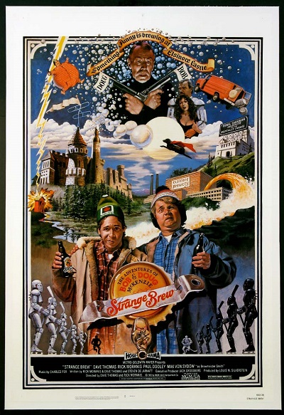 OldSchool80s's tweet photo. Aug 26, 1983: 40 years ago, the film Strange Brew was released in theaters. #80s https://t.co/pOFCLucVub