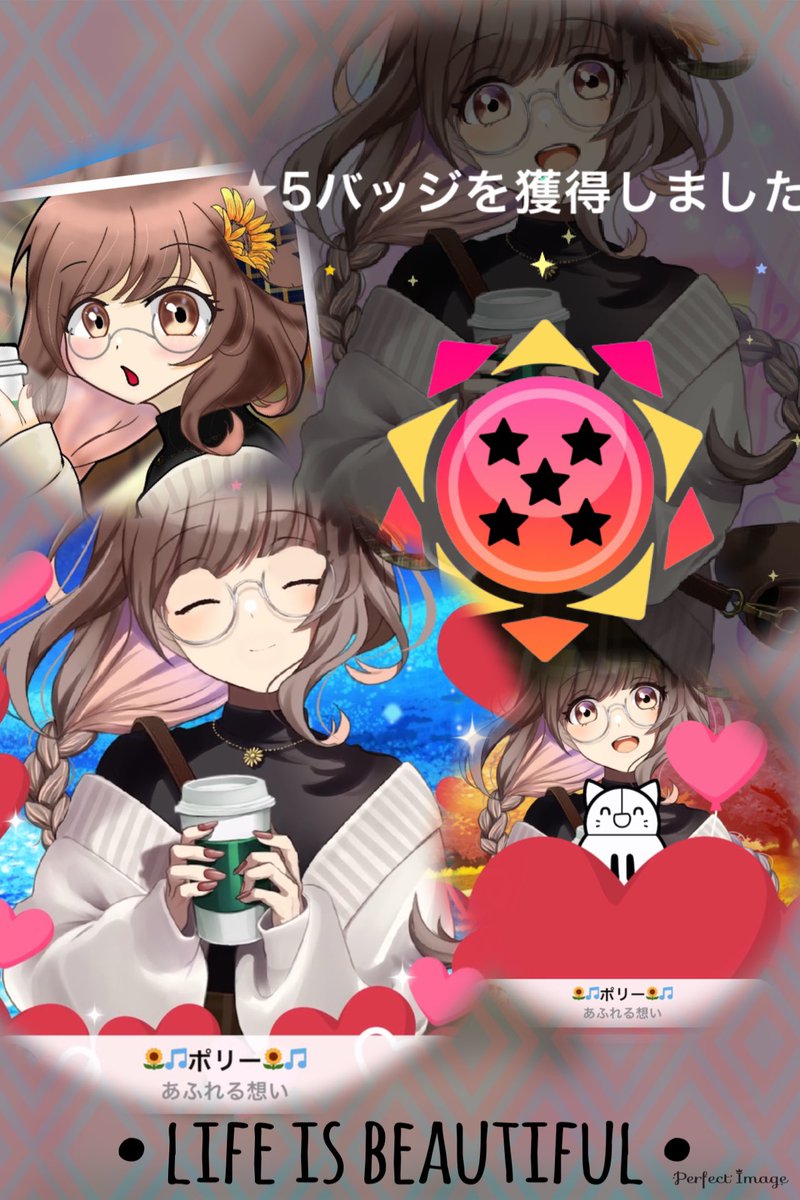 monopoly_sub's tweet photo. ポリーのバッチ報告！
星5バッチゲット！
らら〜٩(>ω<*)و
今月は特にいろいろ頑張ったね！
これからも頑張ってこー٩(*•ω•*)و
#Lara_Himawari https://t.co/uzvzIP9gFk