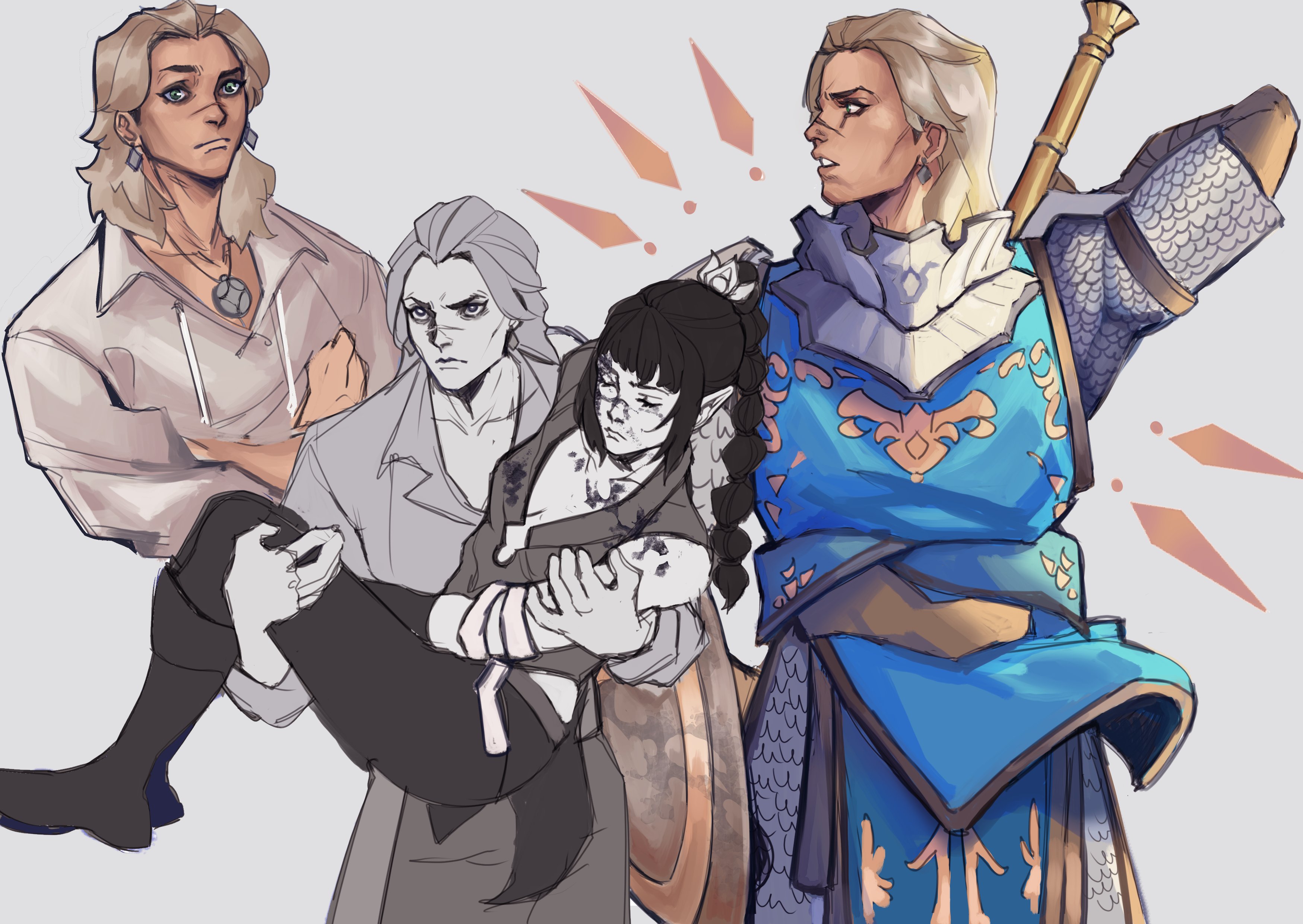 Andrz on X: &ldquo;I&rsquo;m playing too much of Bg3, so here is my character 