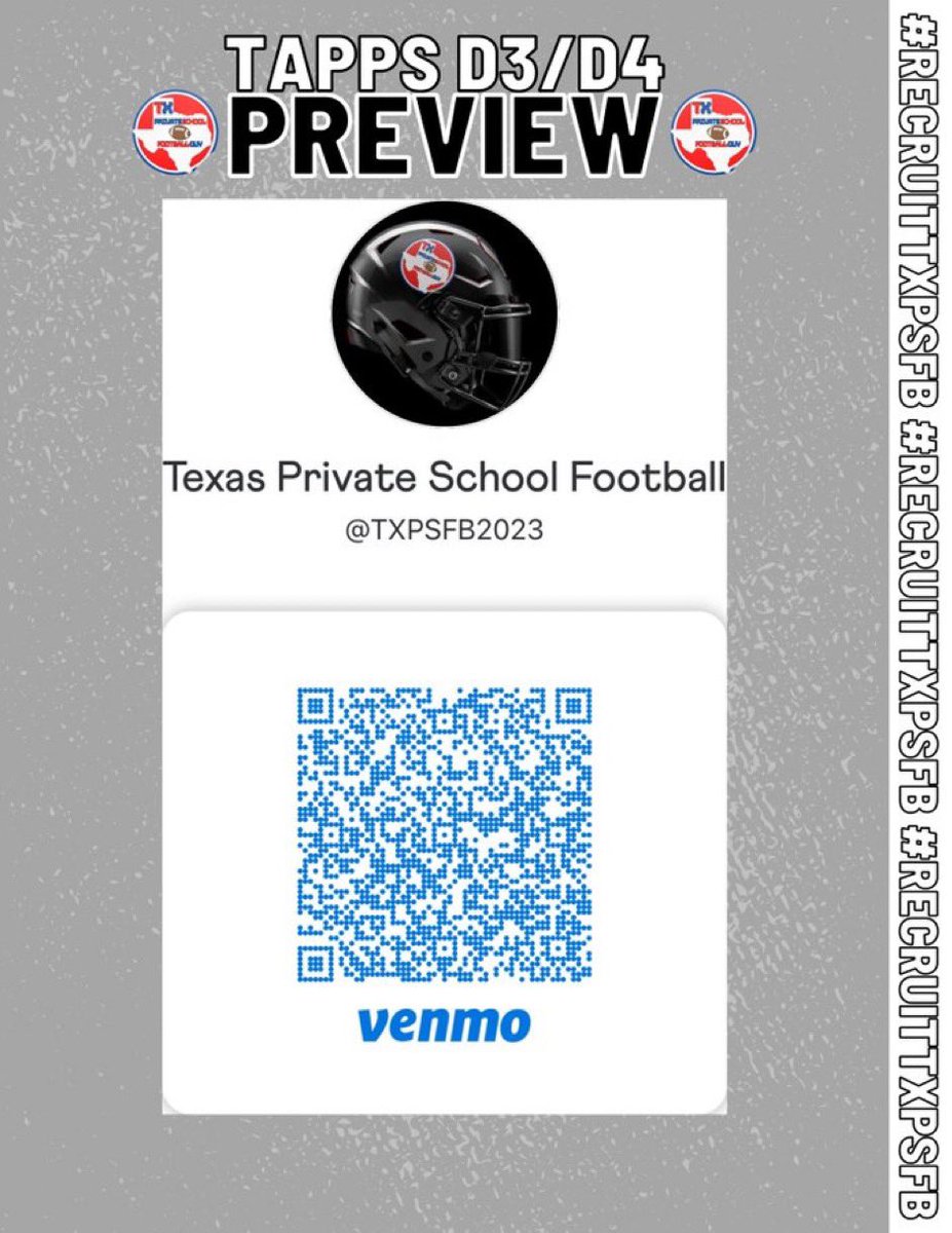 Texas Private School Football tweet media