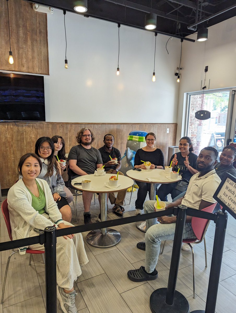 <a href="/eichhorn_lab/">Eichhorn Lab</a> turned 4 years old last week Friday! 🎉 We celebrated this milestone by getting some ice cream and reflecting on our journey. Cheers to the amazing 4 years and the exciting ones ahead!
