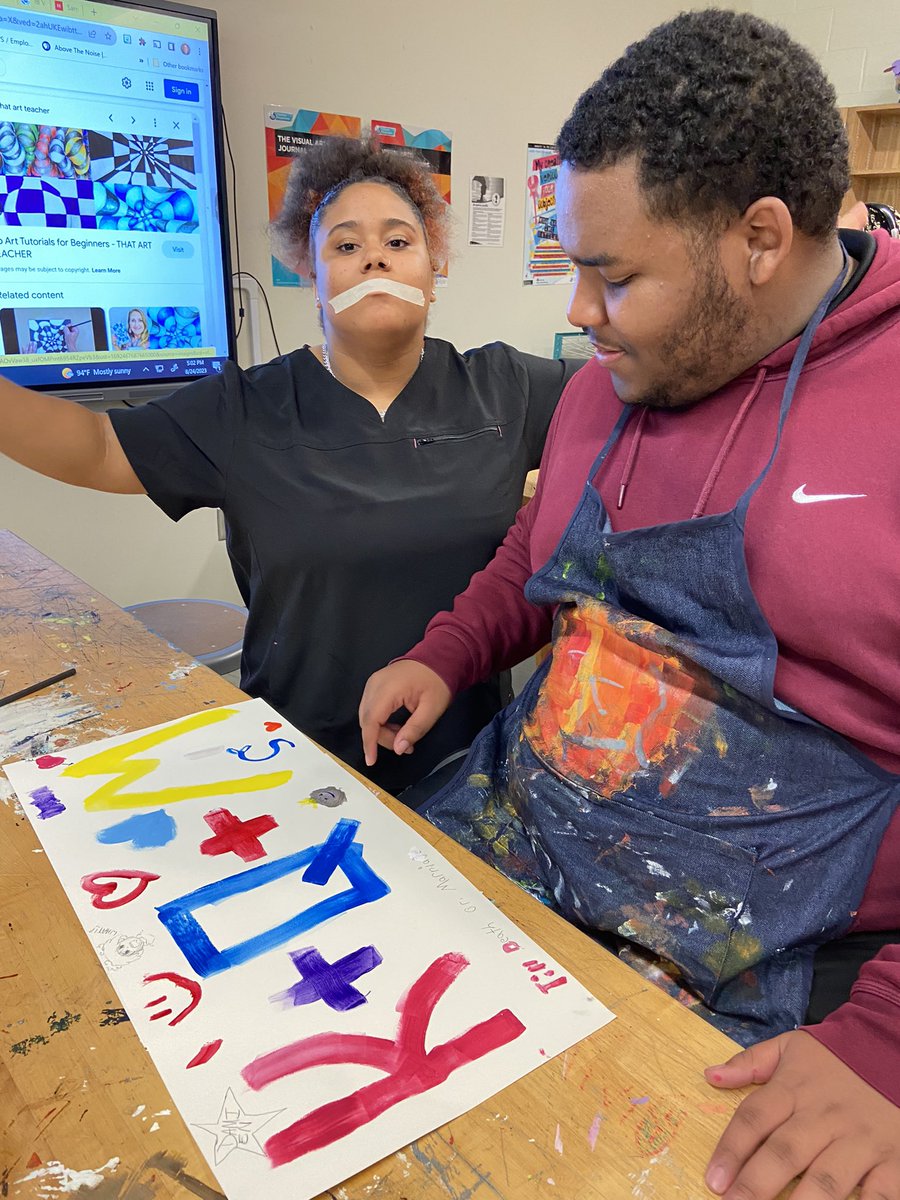 D.M. Therrell HS Art Teacher tweet media