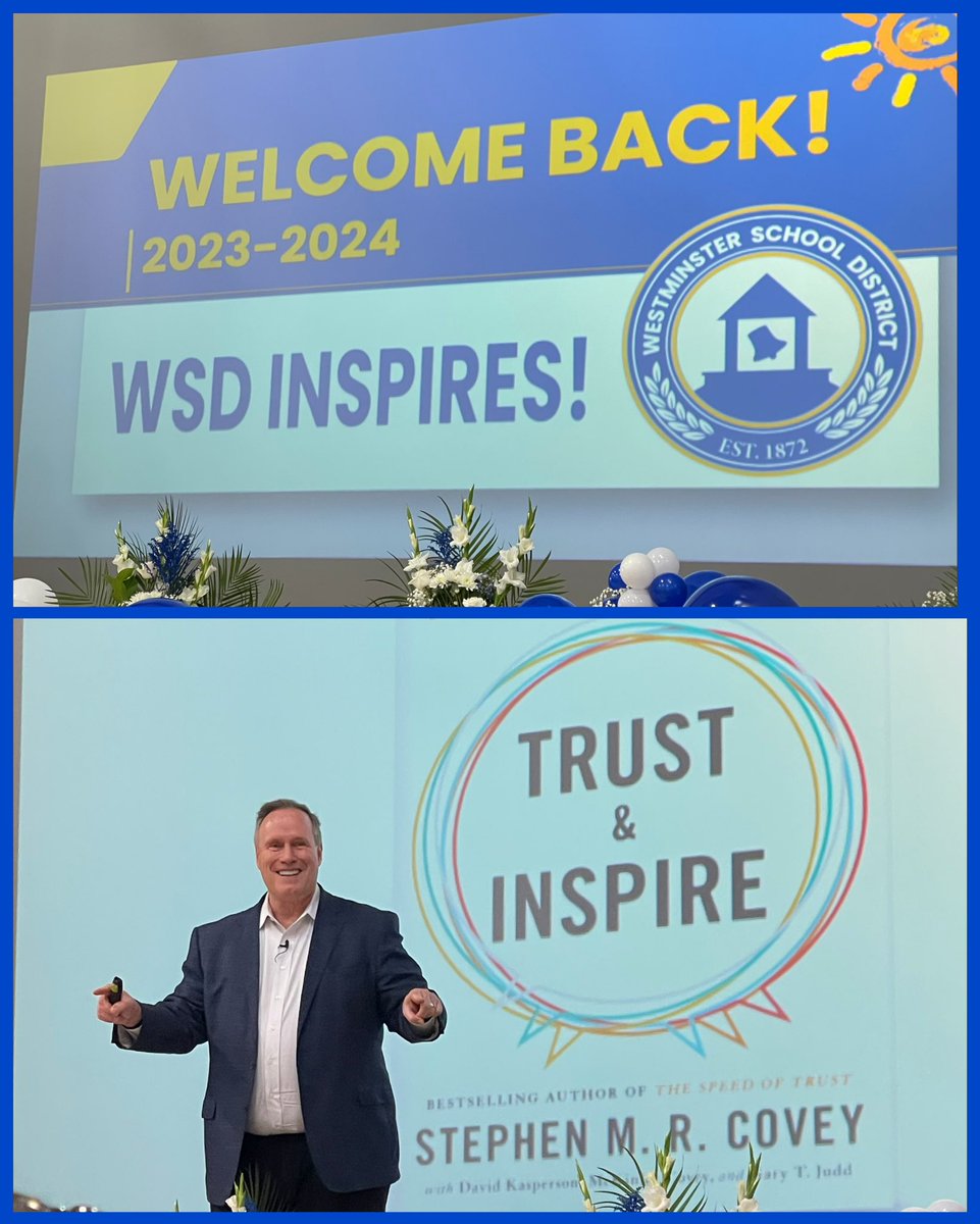 WillmoreWSD's tweet image. WSD Inspires! Willmore staff joined the entire district in ongoing #professionaldevelopment to support the @westminstersd vision of providing exceptional and innovative experiences where ALL learners thrive. @wsd_onthemove @StephenMRCovey 
#dualimmersion #dualimmersionprogram