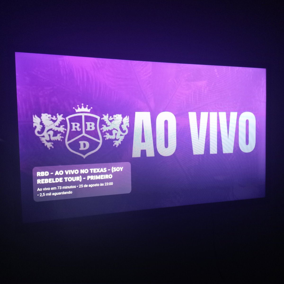 LayCassiano's tweet photo. Se eu já fui triste hoje vou esquecer!
SOY REBELDE TOUR https://t.co/XOc6rJbRpp