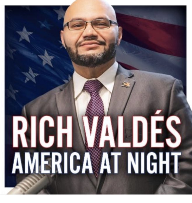 RichValdes's tweet photo. Tonight LIVE at 10pm ET Kevin McCullough @RadioNightLIVE on Biden. Prof. Nick Giordano @PasReport on climate activism. @TowerBeverages CEO Bill Richards on small businesses. 
☎️ 1-833-4-VALDES 
https://t.co/lle3LLSlhX https://t.co/Y6I9Arbjwc