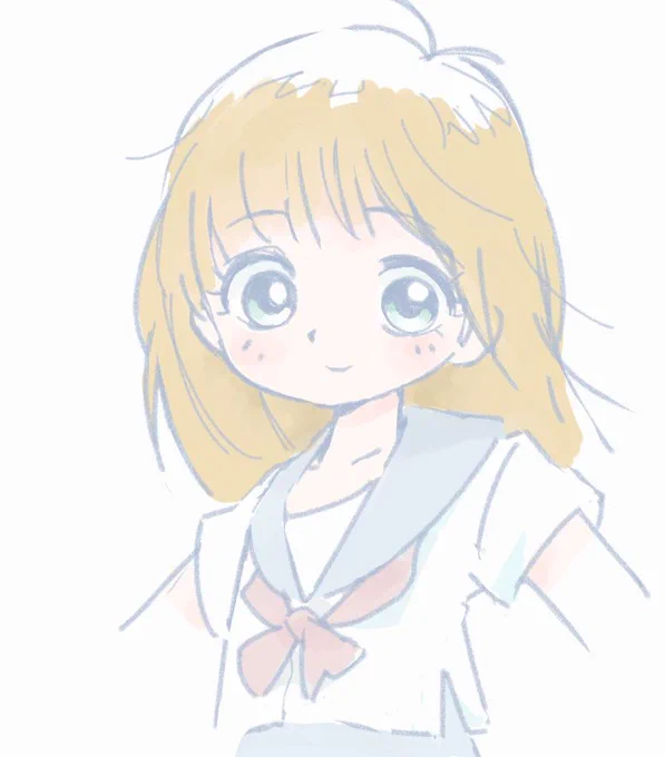むかしはこんなキャラを描こうとしていたはず… 