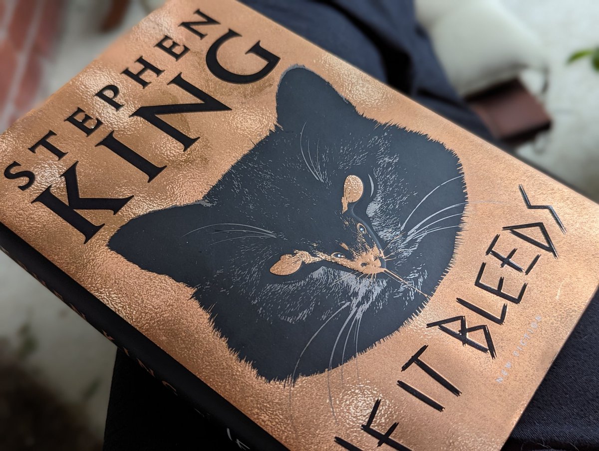 kanatanewf's tweet photo. It's been a delight to return to the role of #ConstantReader after much too long an absence.

The opening two of the four short stories within the covers have reminded me why I have enjoyed Mr. King's work for 40+ years.

I look forward to shrinking my "to be read" pile. https://t.co/dPEFFFA3hV