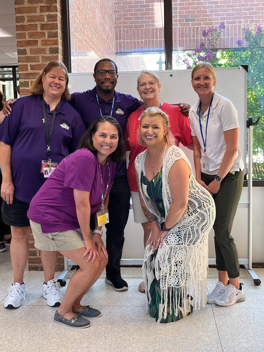 PPES Resource Team is ready to go! A BIG welcome to  Ms. Shoemaker. <a href="/PPES_Library/">Plum Point Elementary Library</a> <a href="/PlumPointESCCPS/">Plum Point Elem</a>