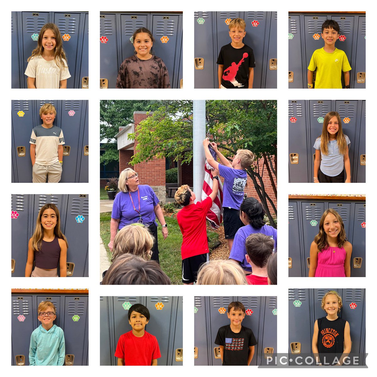 So excited for the new school year with this lineup! What a great group! #d70shinyapple #d70cougars