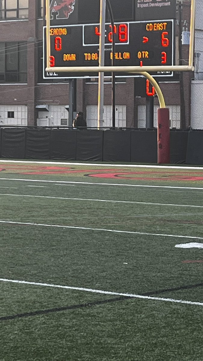 East on the board!