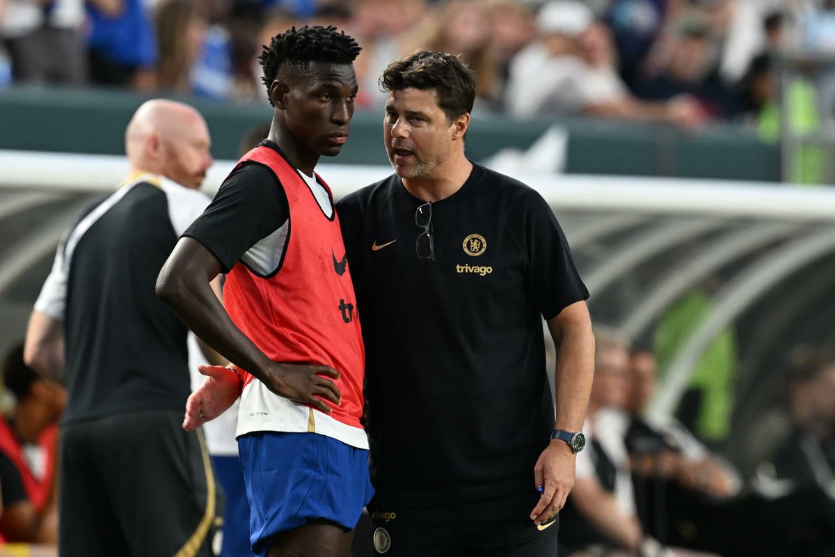 🗣️Pochettino sobre Jackson:
«Su ética de trabajo es genial y tiene calidad para ir al frente, correr tras la línea de defensa, distribuir... Es muy difícil encontrar un jugador como él en el mercado. Tiene potencial para ser uno de los mejores delanteros del mundo».