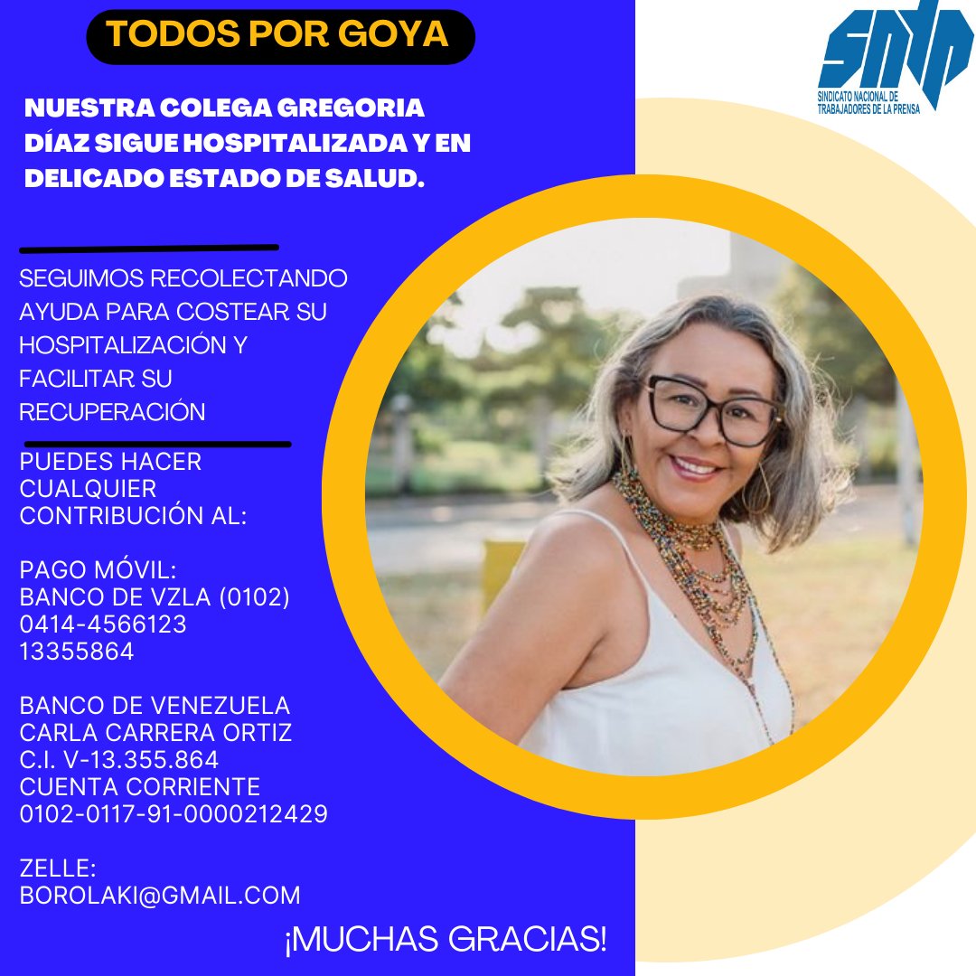 sntpvenezuela's tweet photo. #ServicioPúblico #URGENTE | Para nuestra delegada voluntaria en Maracay, #Aragua, requerimos con urgencia el medicamento 
Voriconazol de 200 mg en ampollas. 

Si está cerca del estado y puede ayudar le pedimos comunicarse al 0412-1663750

¡Gracias! https://t.co/4Uk7gzs7DJ