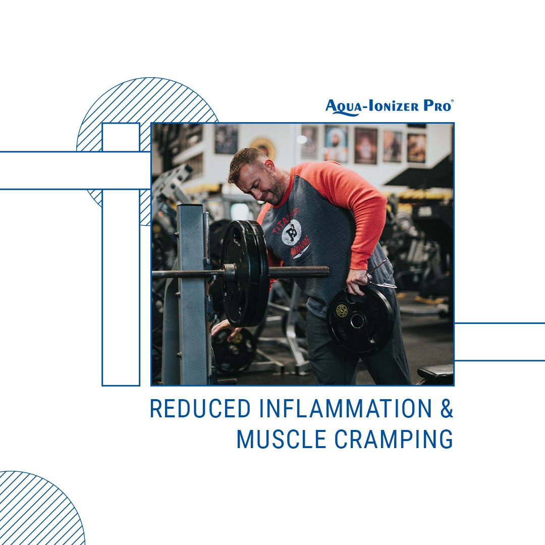 AquaIonizerPro's tweet photo. The main antioxidant in Alkaline Ionized Water, Molecular Hydrogen, will donate spare electrons helping the body reduce or even eliminate cramping and inflammation. 💧💪 https://t.co/ts30Ihklq7