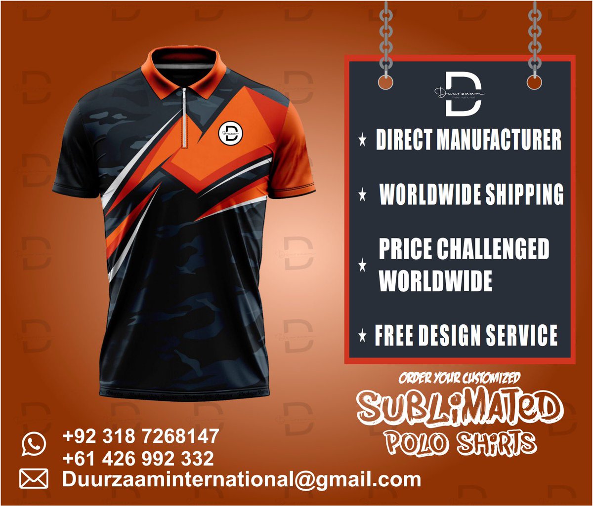 💥CUSTOM SUBLIMATED POLO💥

#sportswear #activewear #fitnessapparel #athleticwear #sportsfashion #fitspo #fitnessoutfit #athleisure  #sportsoutfit #sportyfashion #activefashion #fitspiration #choiceofchampions #highperformance #SportsPoloShirt