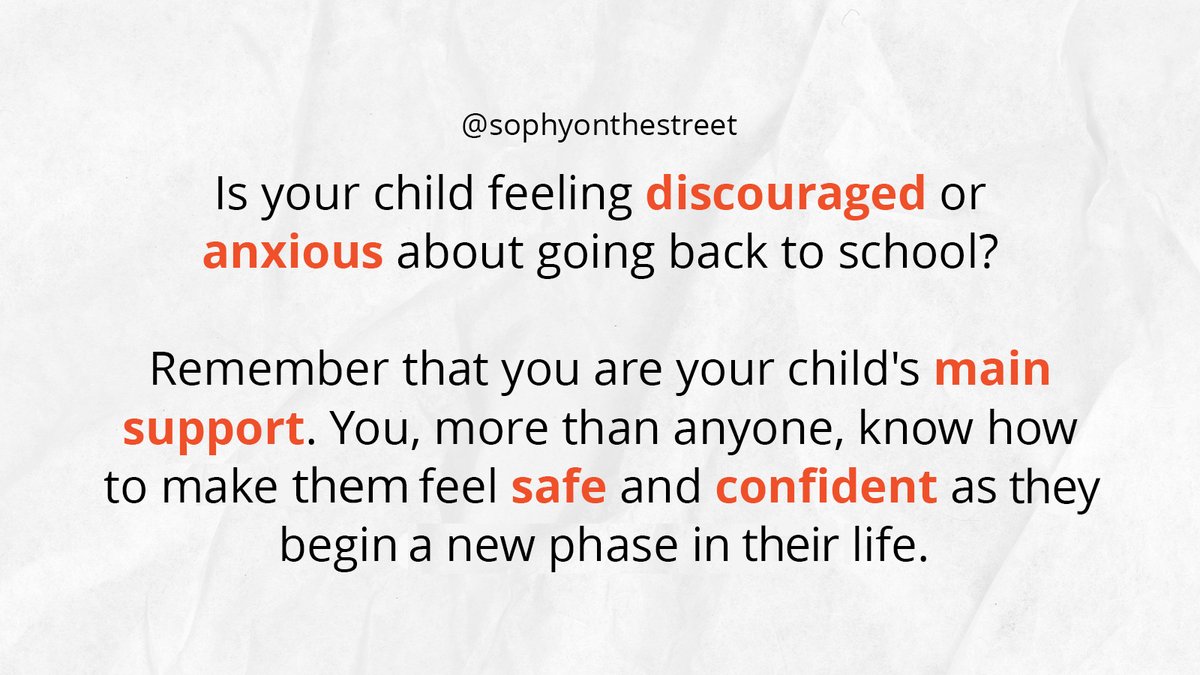 DrSophy's tweet photo. Back-to-school jitters are real, but so is your power to uplift!
.
.
.
#ParentalSupport #BackToSchoolConfidence #SophyontheStreet https://t.co/2ZwhsdoL33