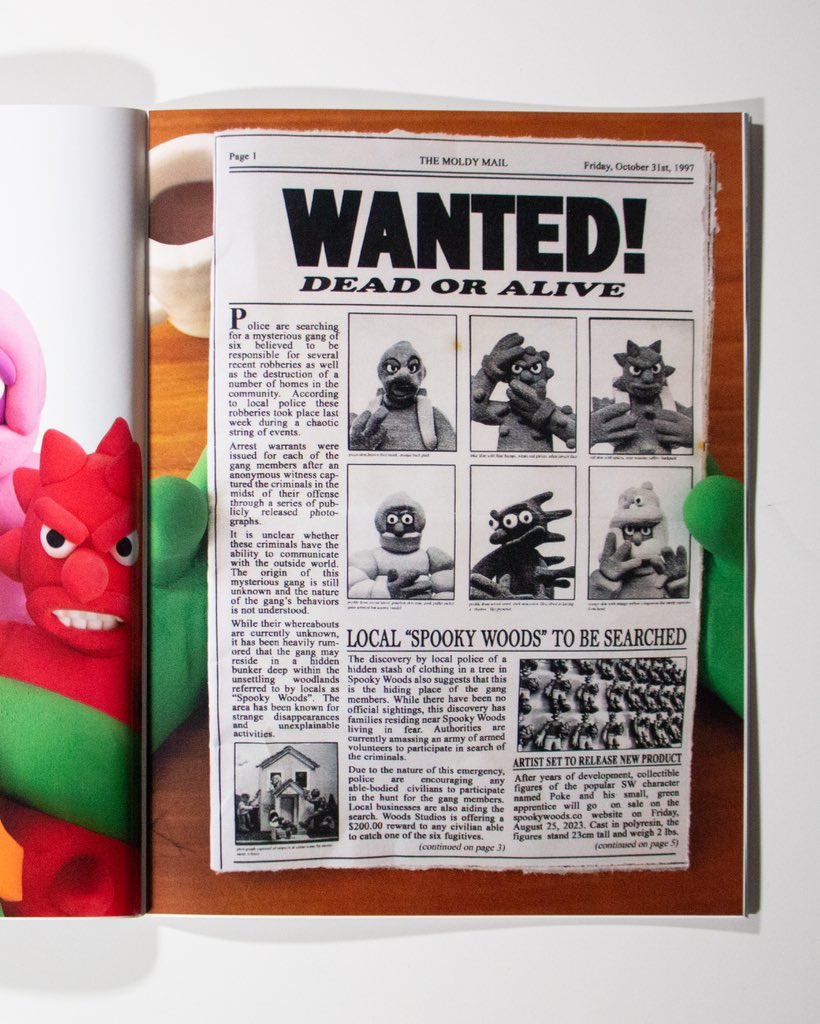 spooky__woods's tweet photo. OUTSIDE MAGAZINE, VOLUME 1

available now https://t.co/HkszmArNjW
