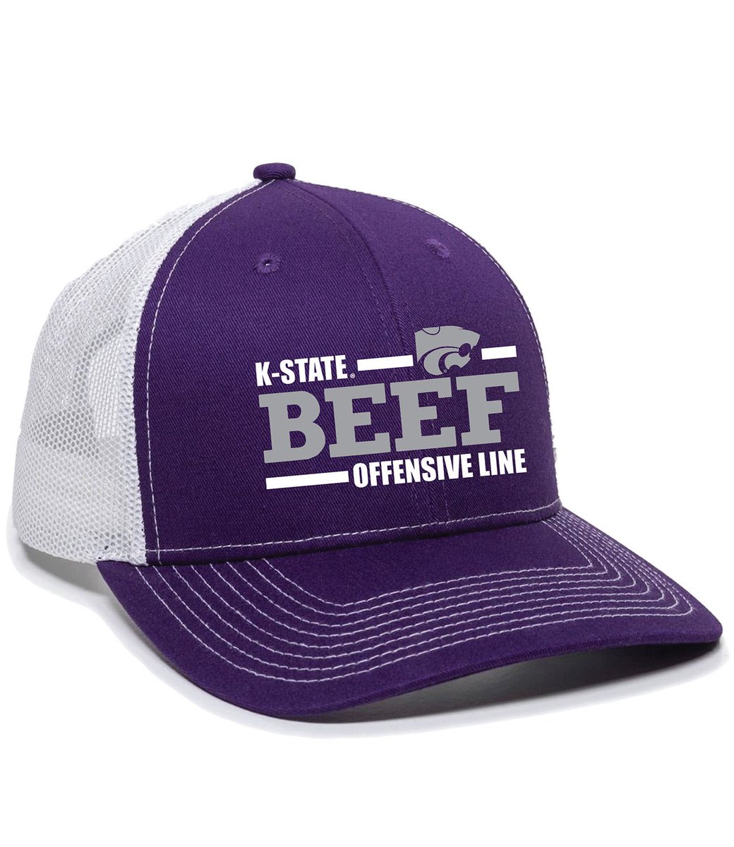 K-State fans — you’ve been patiently waiting for this one.

The K-State BEEF hats are officially for sale (pre-sale) on the Wildcat NIL website!!

Support Kansas BEEF and our offensive line by purchasing these hats!

catsnil.com/store/