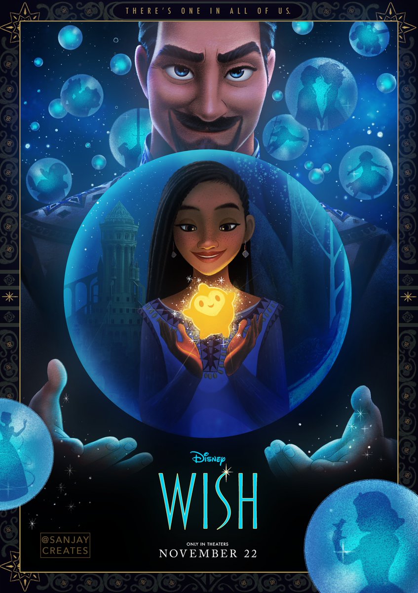 Alternate version! #DisneyWish #Wish #WishMovie #Disney100📷 #WorldPrincessWeek #100YearsofDisneyAnimation