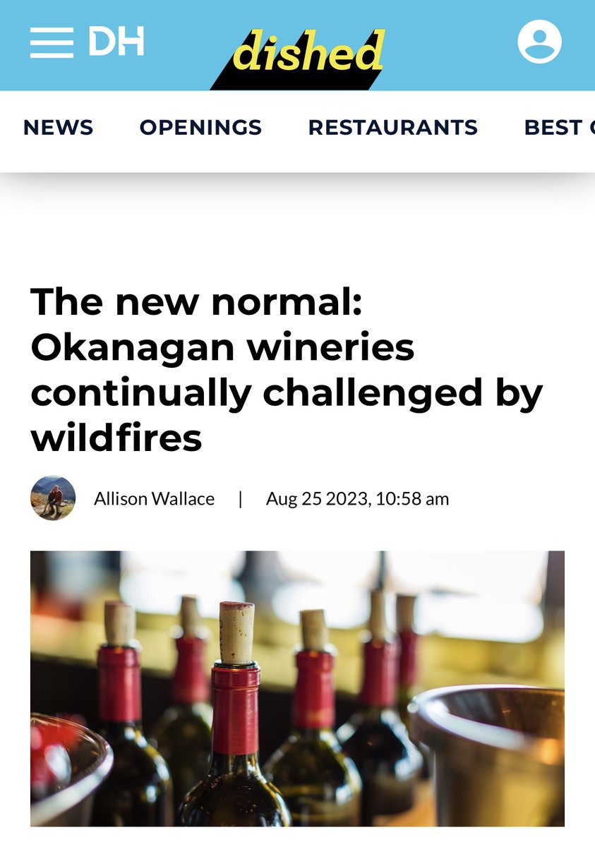 The Okanagan Adjusts to New Normal…and so should tourists - our latest article for @DailyHiveVan featuring Christa-Lee McWatters @TIMEWines looks at the challenges facing BC's wine industry & how tourists/wine lovers can support: tinyurl.com/2ys3wtse #wine #BCwine #Okanagan