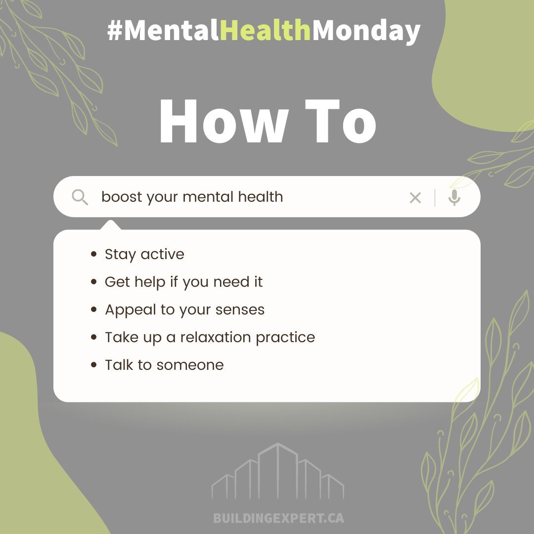 #MentalHealthMonday
How are you boosting your mental health today?