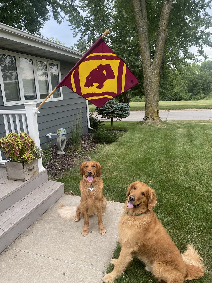 coach_m18's tweet image. With all Fall Panther Sports getting going this week! Storm and Charley want to wish them good Luck! #GoMP