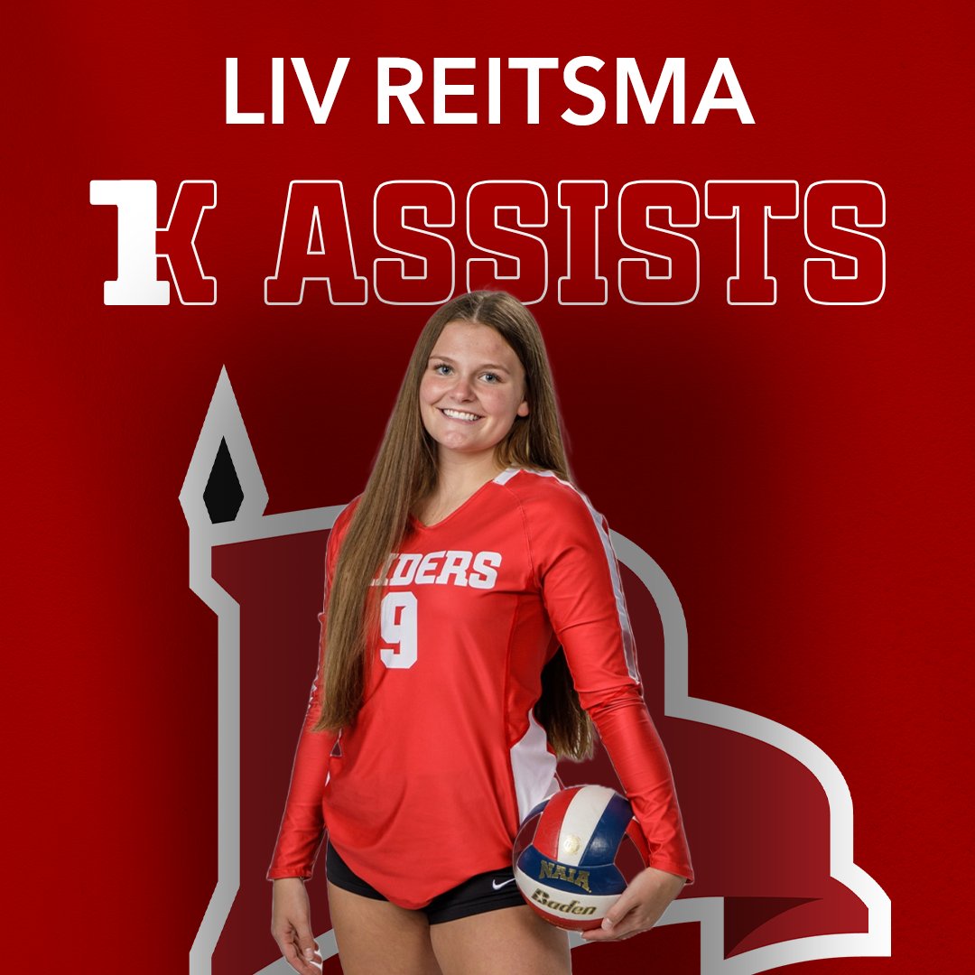VB | With her 20-assist outing in today's match, 𝙇𝙞𝙫 𝙍𝙚𝙞𝙩𝙨𝙢𝙖 has surpassed 1⃣,0⃣0⃣0⃣ career assists!

#RaidersStandOut | <a href="/NWCVolleyball/">NWC Volleyball</a>