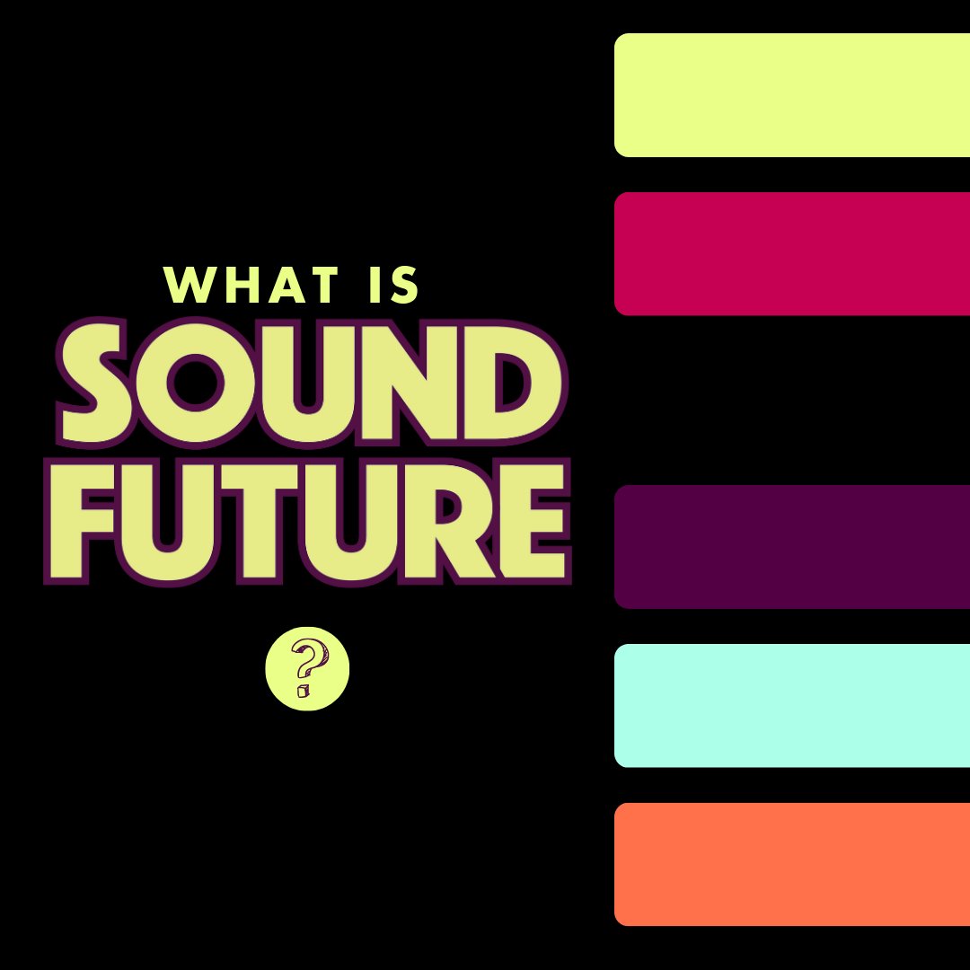SoundFutureOrg's tweet photo. WHAT is #SoundFuture?
Sound Future is an initiative to connect young adults to the creative economy.
We inspire budding creatives by showing them examples of successful people in creative roles that they may not have known about or considered. https://t.co/6Obts0GZOI