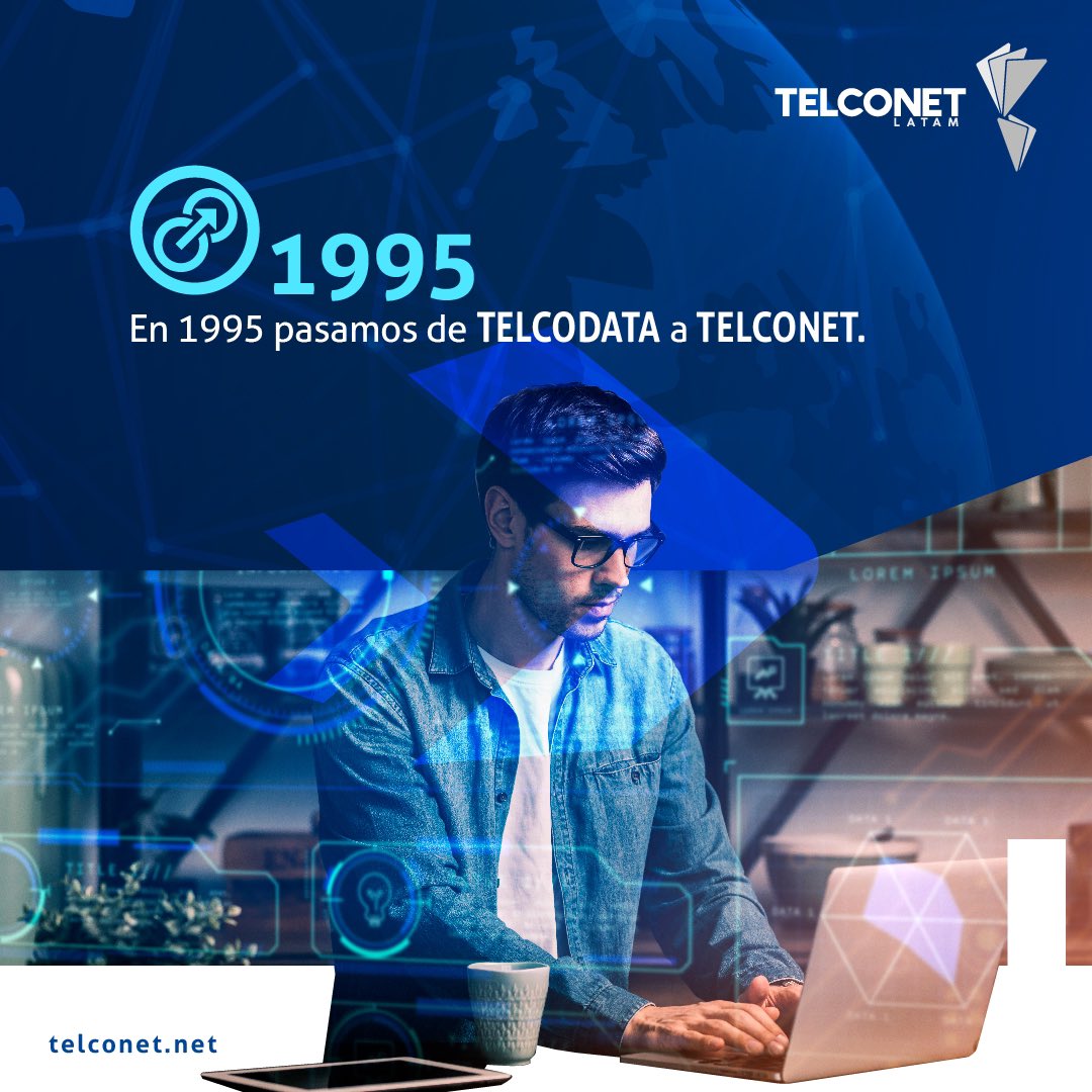 TelconetLatam's tweet photo. Nuestros 28 años no solo han sido de crecimiento sino de desarrollo tecnológico, avanzando de la mano del país y la industria que confía en nuestro trabajo para ofrecer las mejores soluciones innovadoras para cada persona o empresa.

Nuestro trabajo es conectar a tu empresa con el mundo de la tecnología, ¡porque el momento de evolucionar es ahora! #TelconetLatam #ElMomentoDeEvolucionarEsAhora #28AñosTelconetLatam